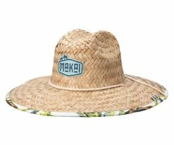 Whispering Palm - Makai Rush Straw Lifeguard Hat Men