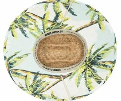 Whispering Palm - Makai Rush Straw Lifeguard Hat Men