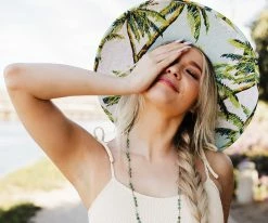 Whispering Palm - Makai Rush Straw Lifeguard Hat Men