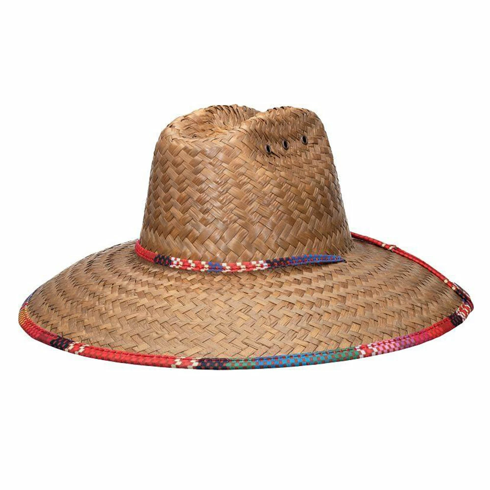 Promo โ Men Siesta - Makai Palm Straw Lifeguard Hat ๐ 2 Men Siesta - Makai Palm Straw Lifeguard Hat