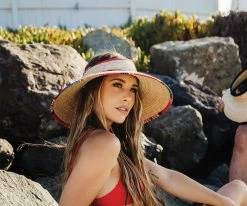 Outlet ๐ Men Frio - Makai Palm Straw Visor Hat ๐ 9 Men Frio - Makai Palm Straw Visor Hat