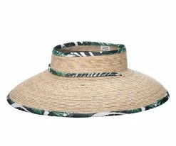 Outlet ๐คฉ Men Oha - Makai Palm Straw Visor Hat โ๏ธ 7 Men Oha - Makai Palm Straw Visor Hat