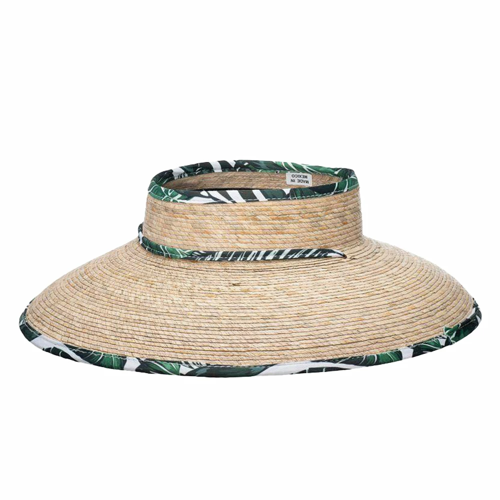Outlet ๐คฉ Men Oha - Makai Palm Straw Visor Hat โ๏ธ 4 Men Oha - Makai Palm Straw Visor Hat
