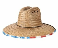 Brand new ๐ Regia - Dorfman Pacific Palm Straw Lifeguard Hat ๐ฏ 7 Regia - Dorfman Pacific Palm Straw Lifeguard Hat