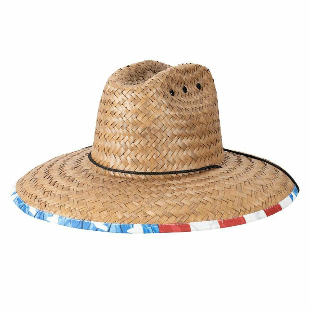 Brand new ๐ Regia - Dorfman Pacific Palm Straw Lifeguard Hat ๐ฏ 3 Regia - Dorfman Pacific Palm Straw Lifeguard Hat