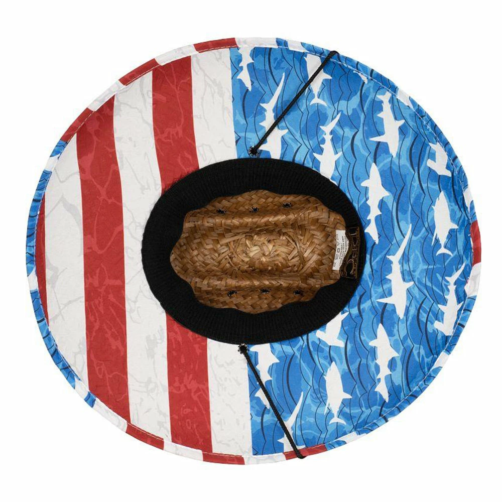 Brand new ๐ Regia - Dorfman Pacific Palm Straw Lifeguard Hat ๐ฏ 2 Regia - Dorfman Pacific Palm Straw Lifeguard Hat