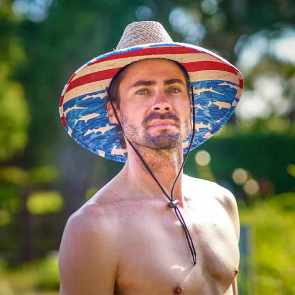 Brand new ๐ Regia - Dorfman Pacific Palm Straw Lifeguard Hat ๐ฏ 5 Regia - Dorfman Pacific Palm Straw Lifeguard Hat