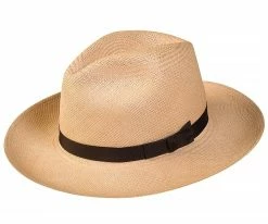Men Classic Fedora - Pantropic 100% Straw Hat