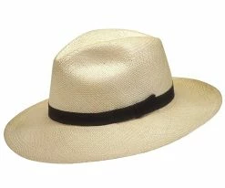 Men Classic Fedora - Pantropic 100% Straw Hat