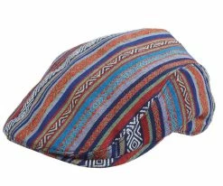 Maya - Santana Multi-Colored Guatemalan Fabric Ivy Cap