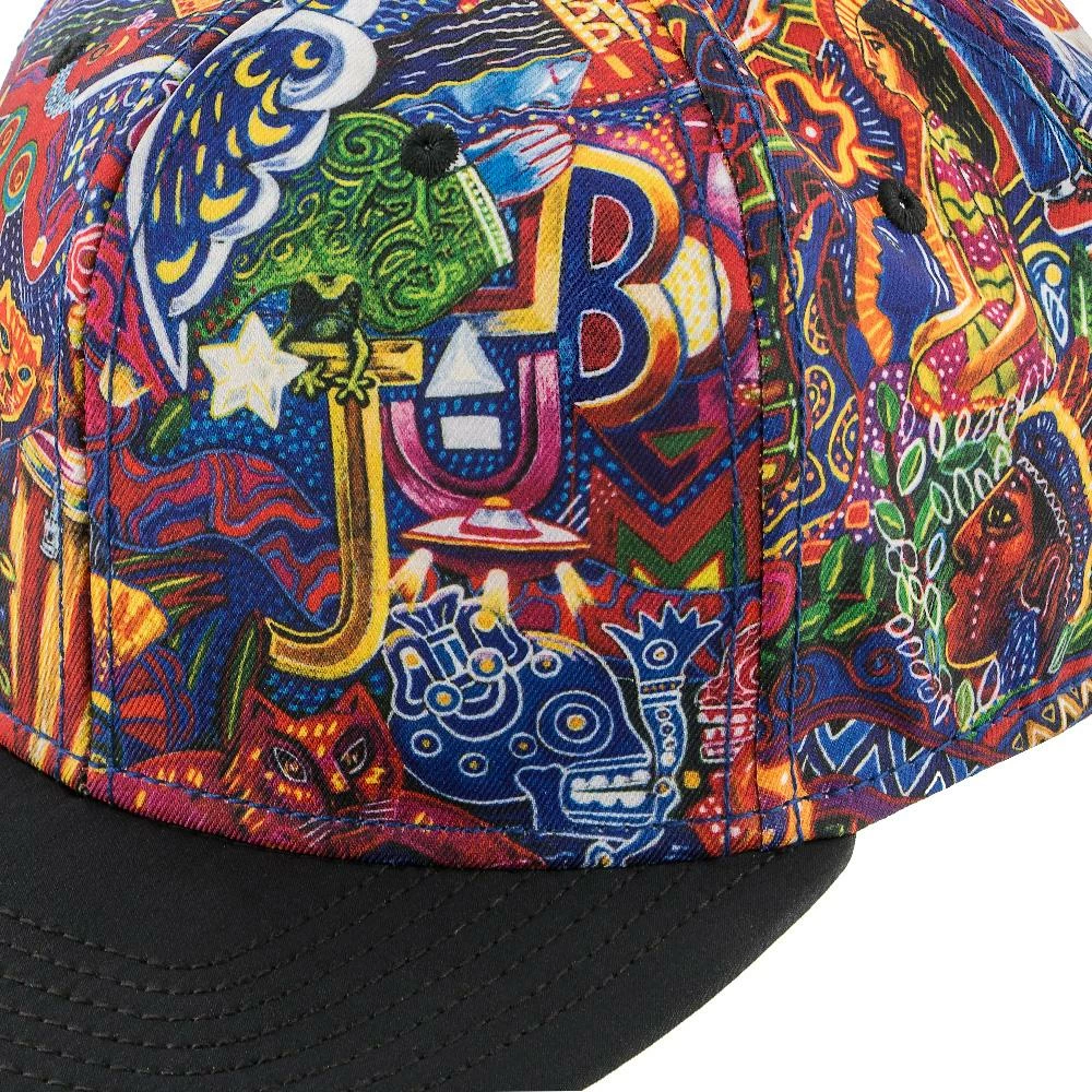 Supernatural - Santana Multi-Colored Flat Bill Snap Back Baseball Cap