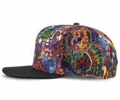 Supernatural - Santana Multi-Colored Flat Bill Snap Back Baseball Cap