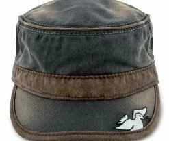 Discount ๐ Spirit - Santana Grey Cotton Cadet Hat Men ๐ฏ 9 Spirit - Santana Grey Cotton Cadet Hat Men