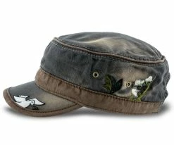 Discount ๐ Spirit - Santana Grey Cotton Cadet Hat Men ๐ฏ 10 Spirit - Santana Grey Cotton Cadet Hat Men