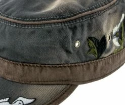 Discount ๐ Spirit - Santana Grey Cotton Cadet Hat Men ๐ฏ 12 Spirit - Santana Grey Cotton Cadet Hat Men