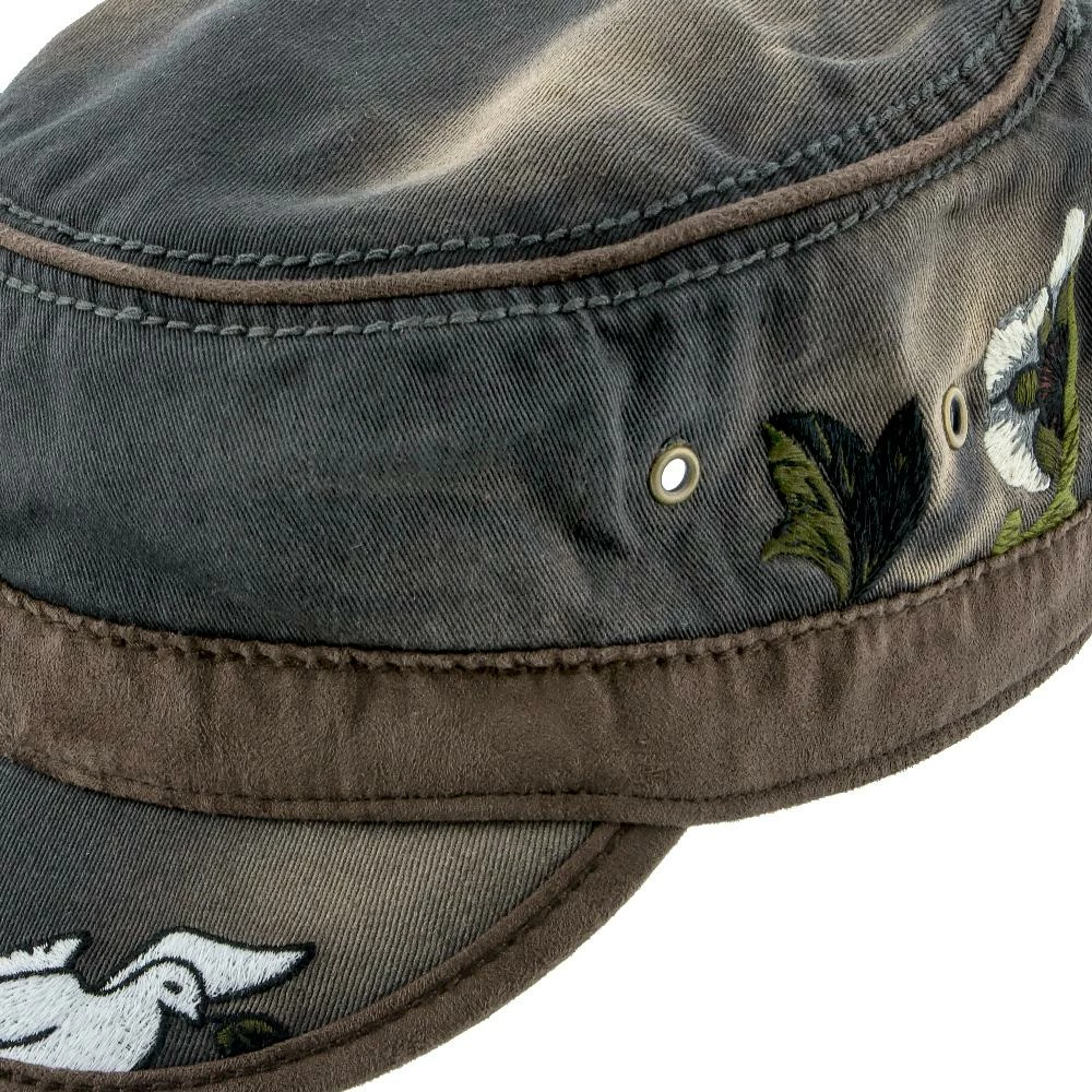 Discount ๐ Spirit - Santana Grey Cotton Cadet Hat Men ๐ฏ 6 Spirit - Santana Grey Cotton Cadet Hat Men