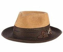 Rue - Santana Straw Fedora Hat