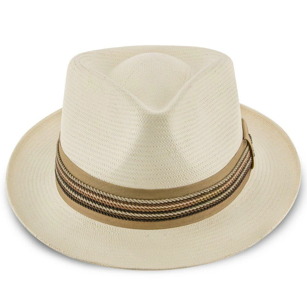 Coupon โ Salvador - Santana Natural Shantung Straw Fedora Hat ๐ฅฐ 3 Salvador - Santana Natural Shantung Straw Fedora Hat