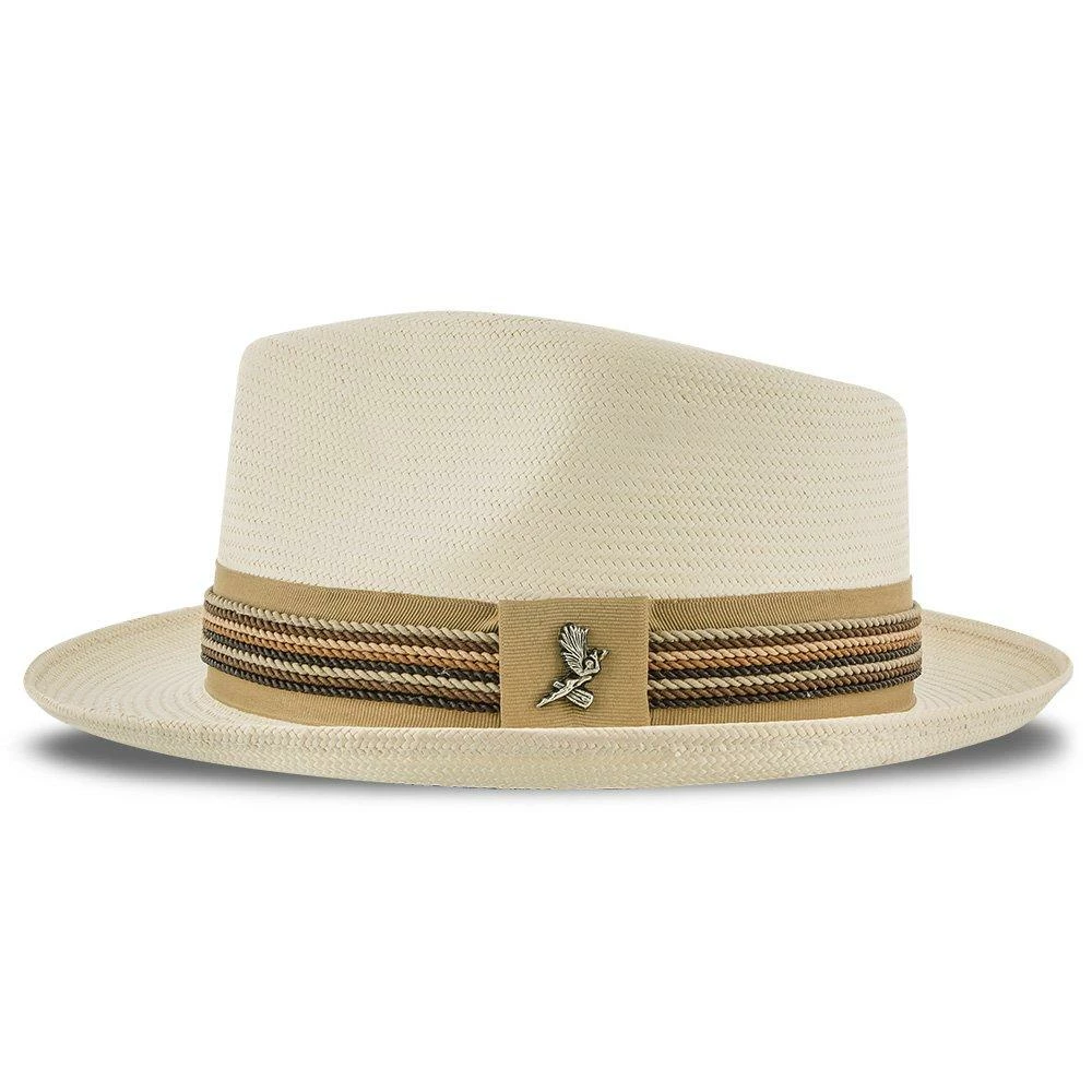 Coupon โ Salvador - Santana Natural Shantung Straw Fedora Hat ๐ฅฐ 4 Salvador - Santana Natural Shantung Straw Fedora Hat