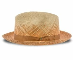 Spectrum - Santana Natural Panama Straw Fedora Hat