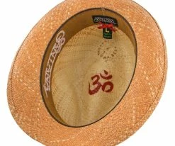 Spectrum - Santana Natural Panama Straw Fedora Hat