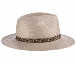 West - Santana Straw Fedora Hat