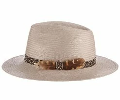 West - Santana Straw Fedora Hat
