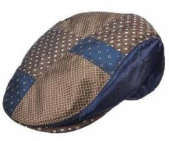 Aura - Santana Blue Satin/Satin Lined Ivy Cap