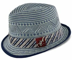 Best Sale ๐ Men Degree Previous Season Colors - Santana 100% Toyo Straw Fedora Hat ๐ 29 Men Degree Previous Season Colors - Santana 100% Toyo Straw Fedora Hat