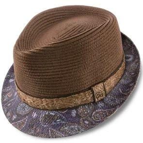 Deals ๐ Remix - Santana Brown Toyo/Paper Braid Straw Fedora Hat ๐คฉ 14 Remix - Santana Brown Toyo/Paper Braid Straw Fedora Hat