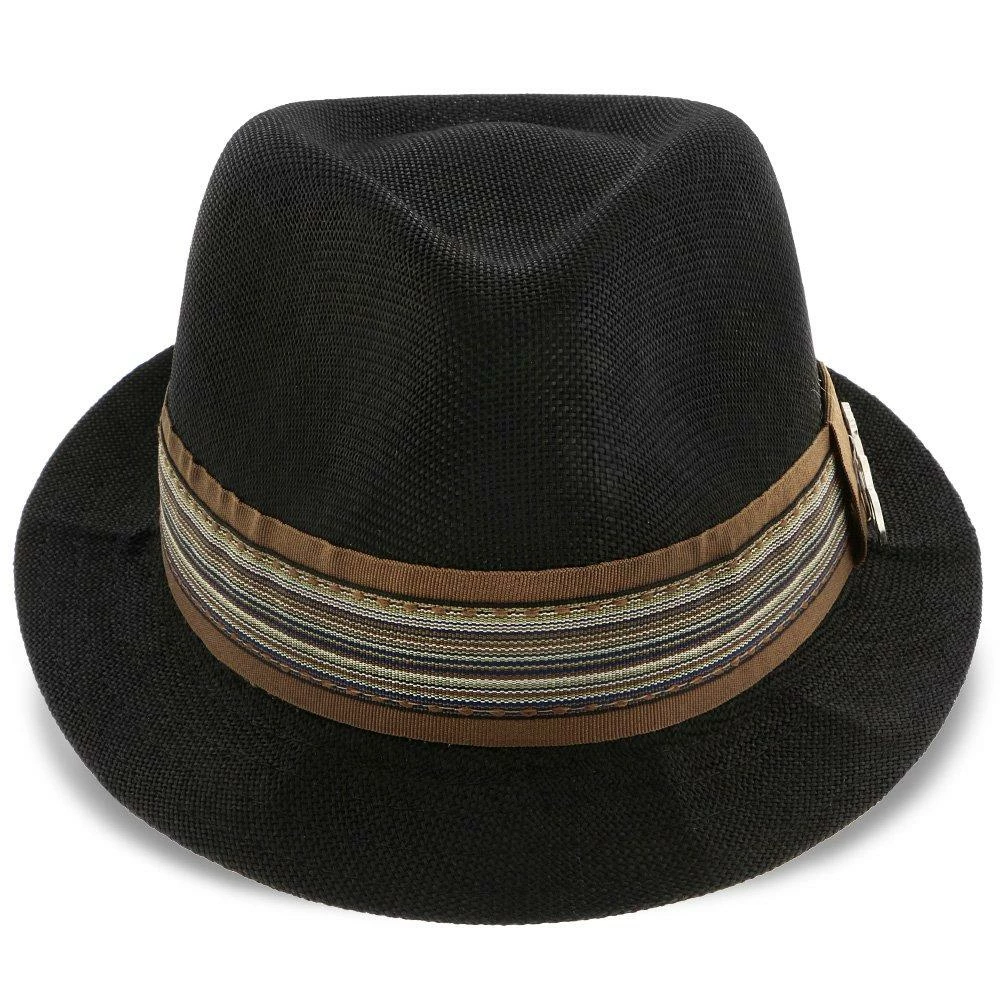 Flash Sale ๐งจ Forward - Santana Poly Braid Straw Fedora Hat ๐ 5 Forward - Santana Poly Braid Straw Fedora Hat