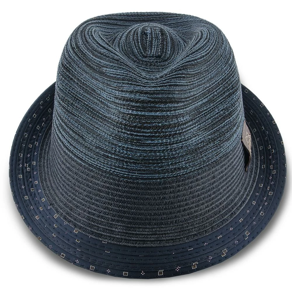 Deals โ Halo - Santana Brown Cotton/Toyo Blend Straw Fedora Hat Men ๐ 4 Halo - Santana Brown Cotton/Toyo Blend Straw Fedora Hat Men