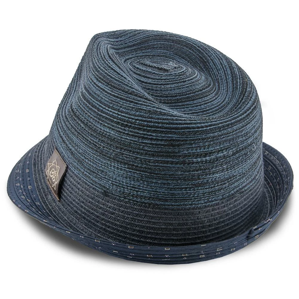 Deals โ Halo - Santana Brown Cotton/Toyo Blend Straw Fedora Hat Men ๐ 8 Halo - Santana Brown Cotton/Toyo Blend Straw Fedora Hat Men