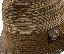 Deals โ Halo - Santana Brown Cotton/Toyo Blend Straw Fedora Hat Men ๐ 24 Halo - Santana Brown Cotton/Toyo Blend Straw Fedora Hat Men