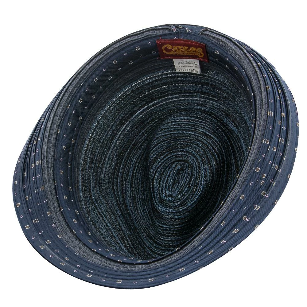 Deals โ Halo - Santana Brown Cotton/Toyo Blend Straw Fedora Hat Men ๐ 12 Halo - Santana Brown Cotton/Toyo Blend Straw Fedora Hat Men