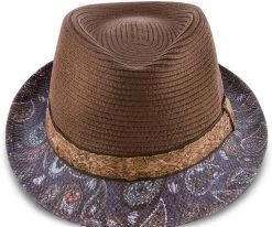 Deals ๐ Remix - Santana Brown Toyo/Paper Braid Straw Fedora Hat ๐คฉ 18 Remix - Santana Brown Toyo/Paper Braid Straw Fedora Hat
