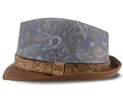 Deals ๐ Remix - Santana Brown Toyo/Paper Braid Straw Fedora Hat ๐คฉ 19 Remix - Santana Brown Toyo/Paper Braid Straw Fedora Hat