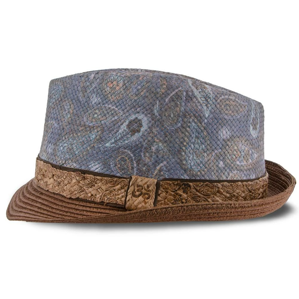 Deals ๐ Remix - Santana Brown Toyo/Paper Braid Straw Fedora Hat ๐คฉ 6 Remix - Santana Brown Toyo/Paper Braid Straw Fedora Hat