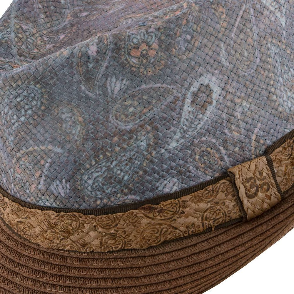 Deals ๐ Remix - Santana Brown Toyo/Paper Braid Straw Fedora Hat ๐คฉ 10 Remix - Santana Brown Toyo/Paper Braid Straw Fedora Hat