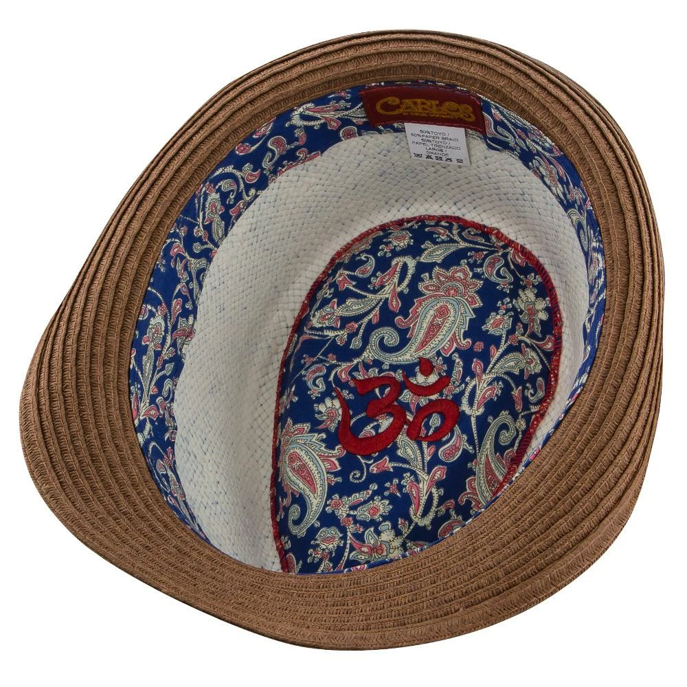 Deals ๐ Remix - Santana Brown Toyo/Paper Braid Straw Fedora Hat ๐คฉ 12 Remix - Santana Brown Toyo/Paper Braid Straw Fedora Hat