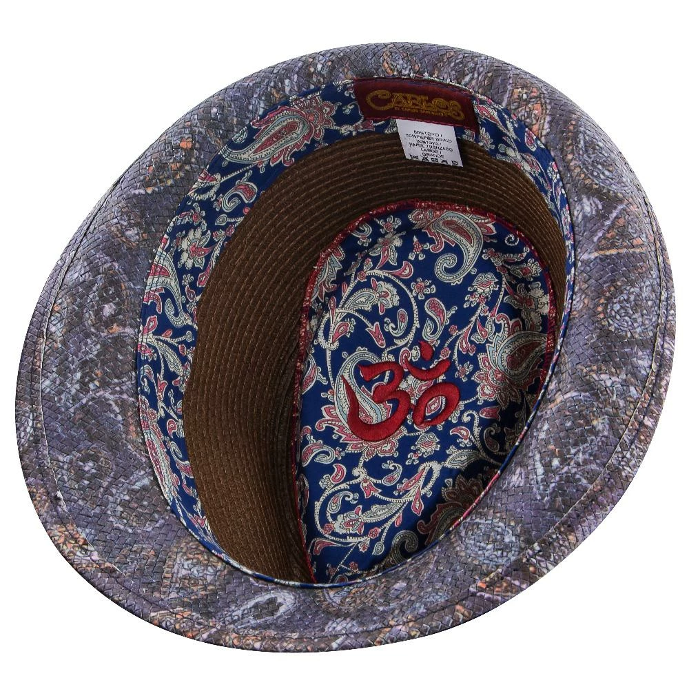 Deals ๐ Remix - Santana Brown Toyo/Paper Braid Straw Fedora Hat ๐คฉ 13 Remix - Santana Brown Toyo/Paper Braid Straw Fedora Hat