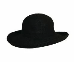 Betsy - Scala LC541 Desert Poly Knit Bretton Hat