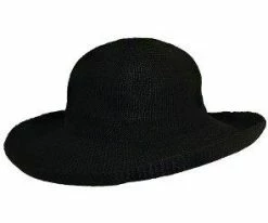 Betsy - Scala LC541 Desert Poly Knit Bretton Hat