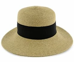 New ๐ Bonjour - Scala LP149 Tea Paper Braid Facesaver Wide Brim Hat โค๏ธ 17 Bonjour - Scala LP149 Tea Paper Braid Facesaver Wide Brim Hat
