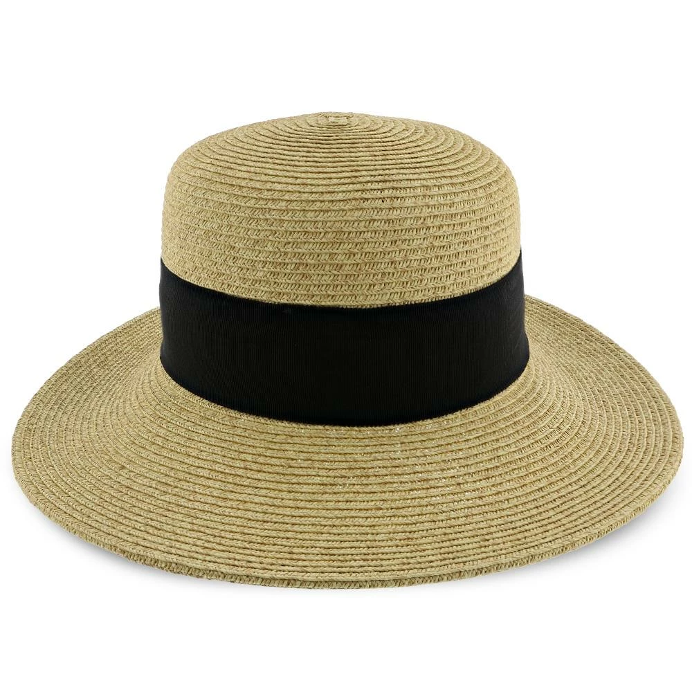 New ๐ Bonjour - Scala LP149 Tea Paper Braid Facesaver Wide Brim Hat โค๏ธ 5 Bonjour - Scala LP149 Tea Paper Braid Facesaver Wide Brim Hat