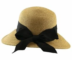 New ๐ Bonjour - Scala LP149 Tea Paper Braid Facesaver Wide Brim Hat โค๏ธ 18 Bonjour - Scala LP149 Tea Paper Braid Facesaver Wide Brim Hat