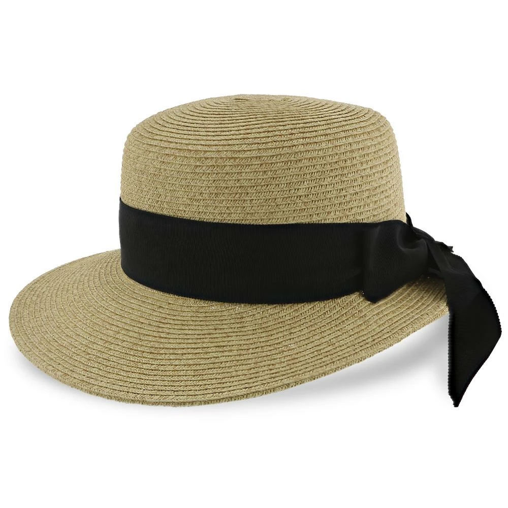 New ๐ Bonjour - Scala LP149 Tea Paper Braid Facesaver Wide Brim Hat โค๏ธ 7 Bonjour - Scala LP149 Tea Paper Braid Facesaver Wide Brim Hat