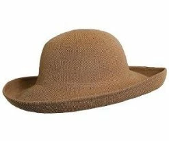 Betsy - Scala LC541 Desert Poly Knit Bretton Hat