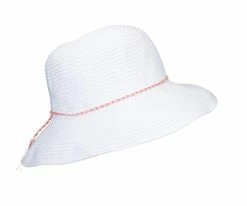La Vita - Scala LC754 White Ribbon Bucket Hat Men
