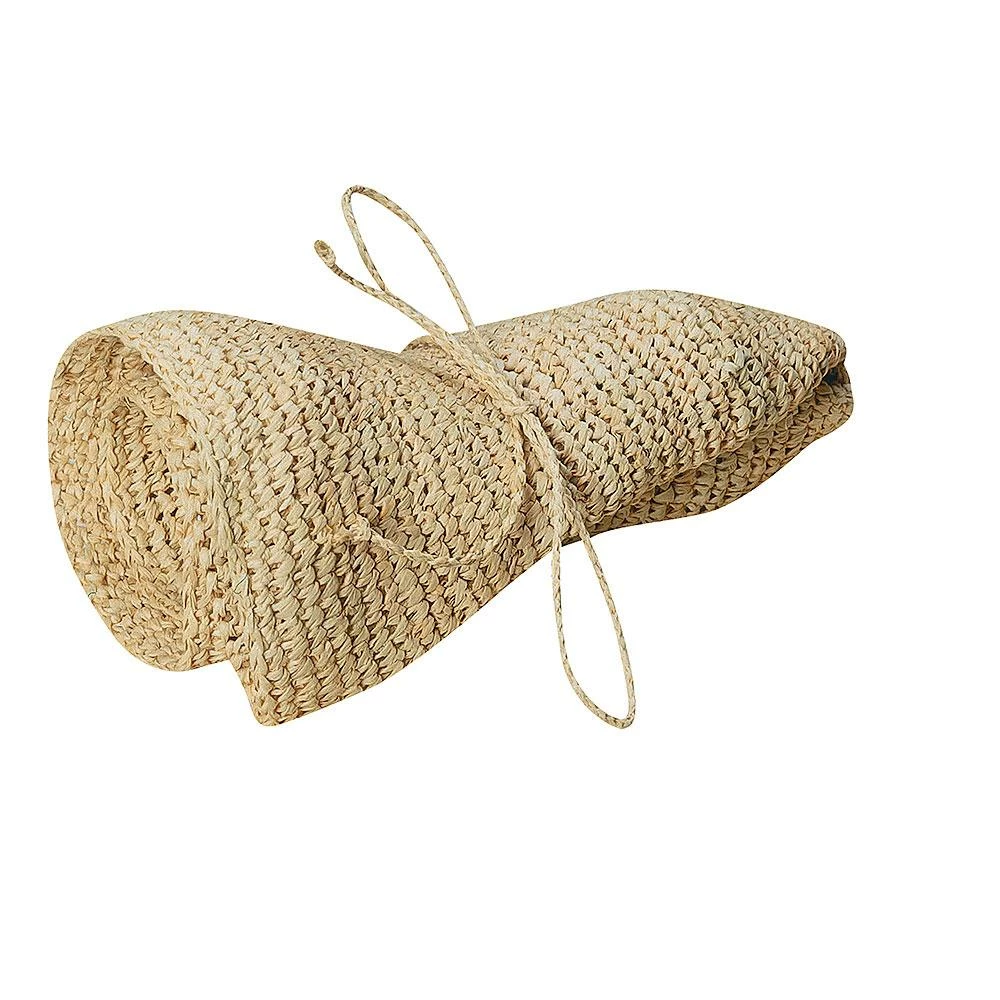 Best Sale ๐งจ La Petite - Scala L551P Petite Natural Crocheted Raffia Wide Brim Hat Men โจ 3 La Petite - Scala L551P Petite Natural Crocheted Raffia Wide Brim Hat Men